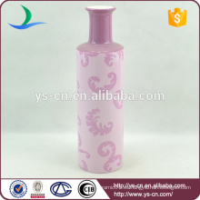 YSv-29 Pink Plain Ceramic Vase